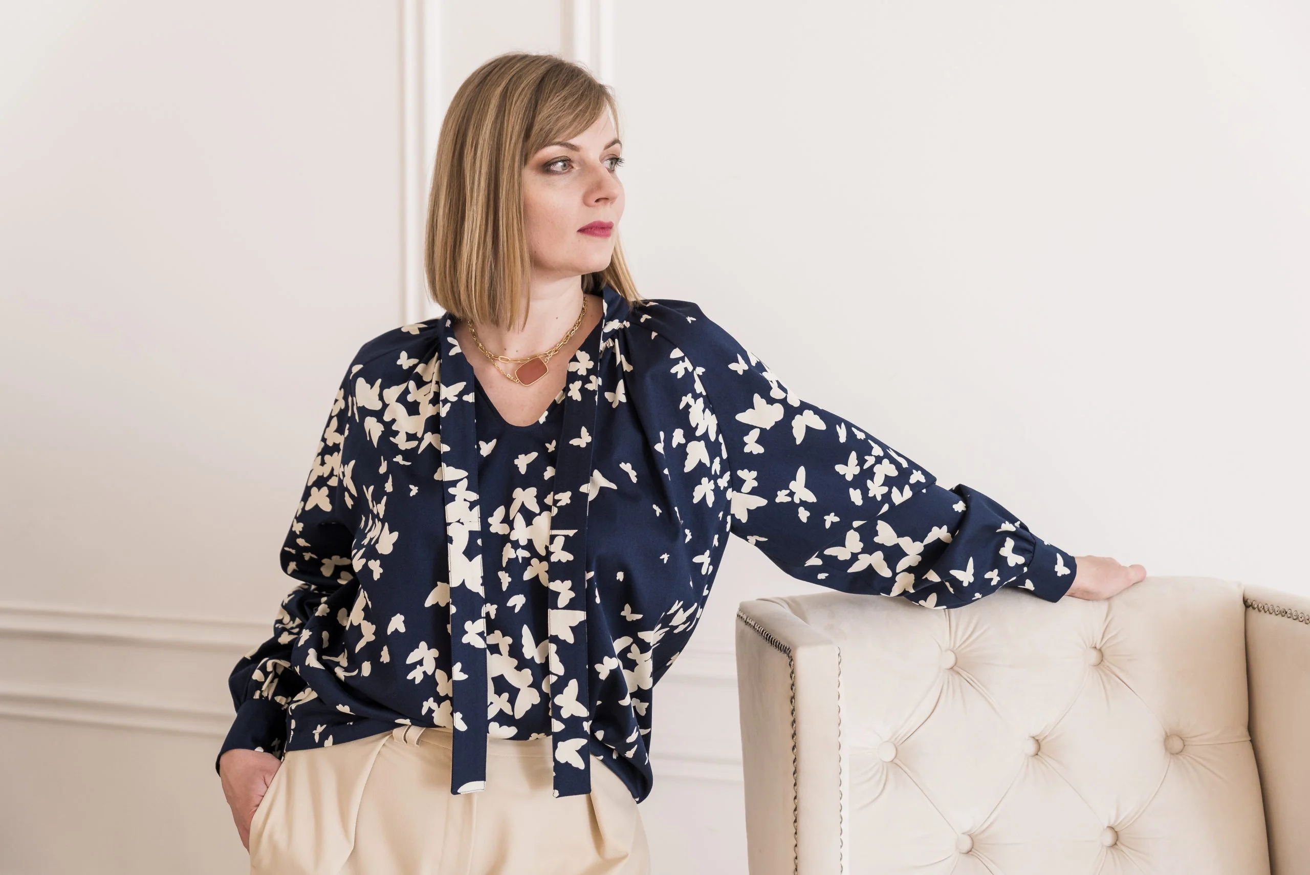 Lenaline Patterns Vlada Blouse PDF - Image 6
