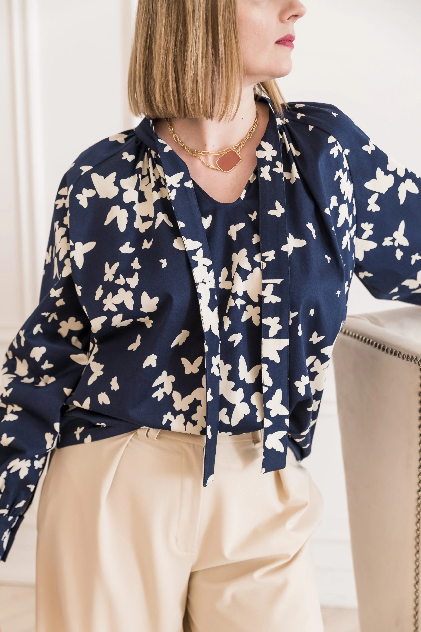 Lenaline Patterns Vlada Blouse PDF - Image 7