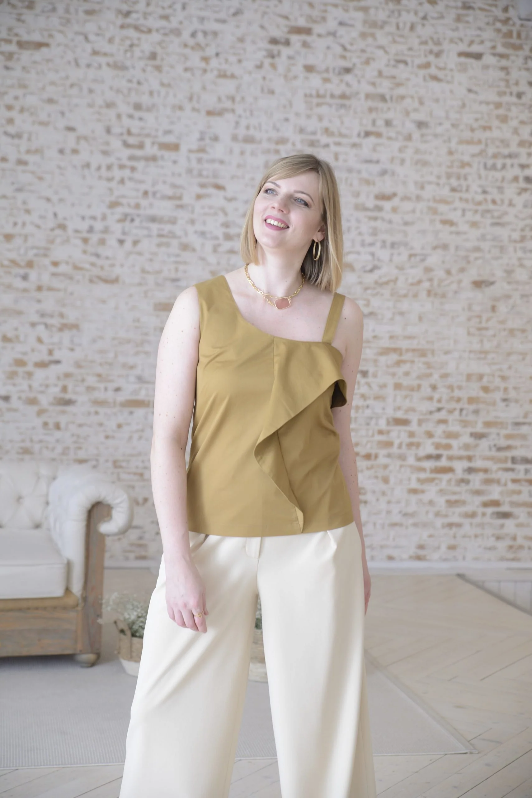 Lenaline Patterns Ylia Top - Printed copy shop (+£7.00)