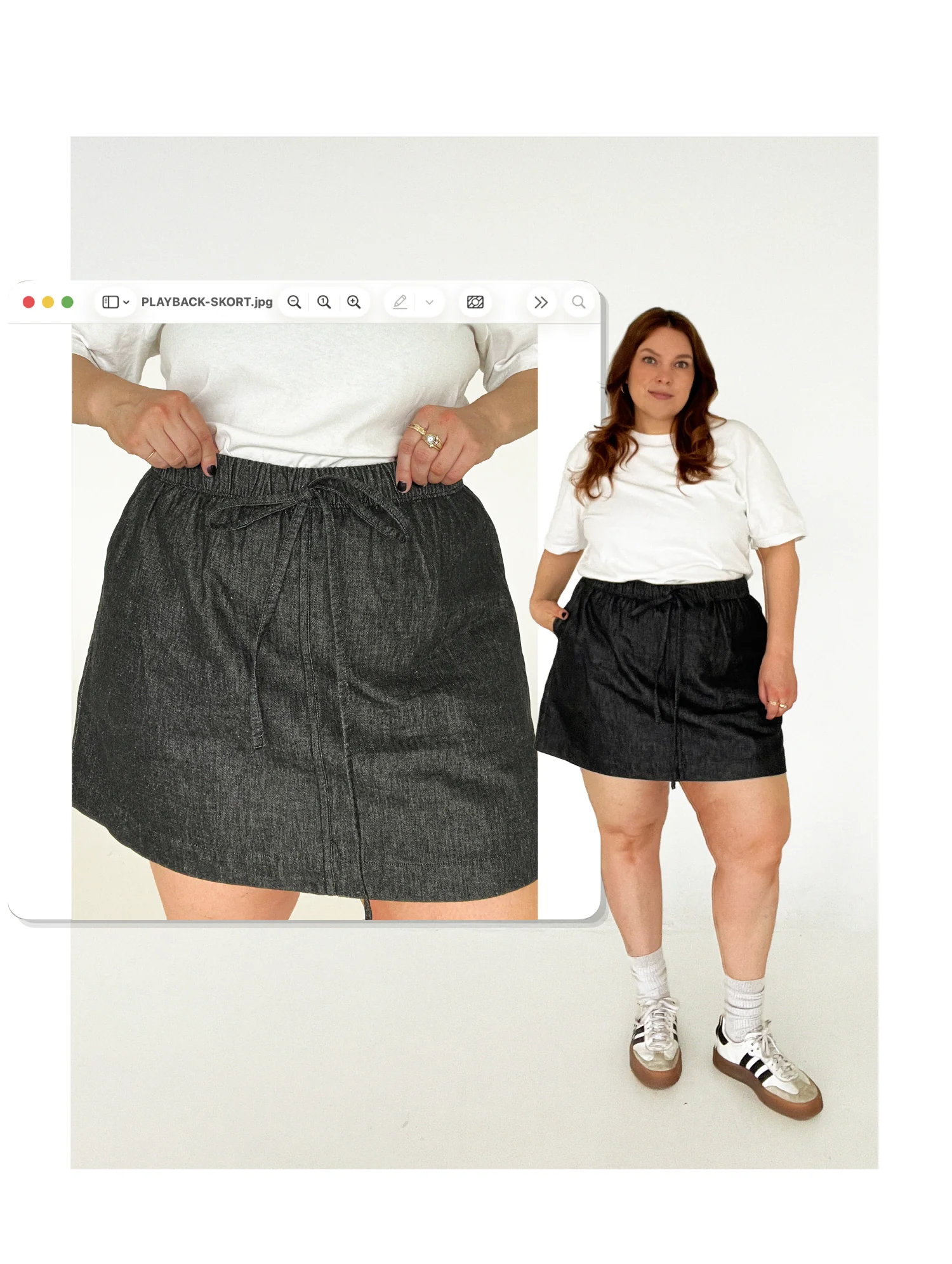 Les Perlines Playback Skort - Image 3
