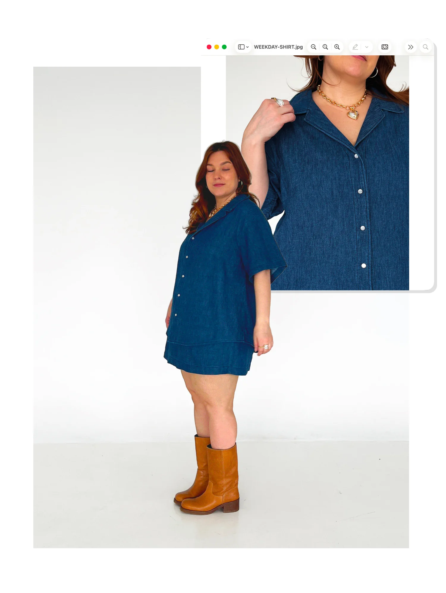 Les Perlines Weekday Shirt - Image 5
