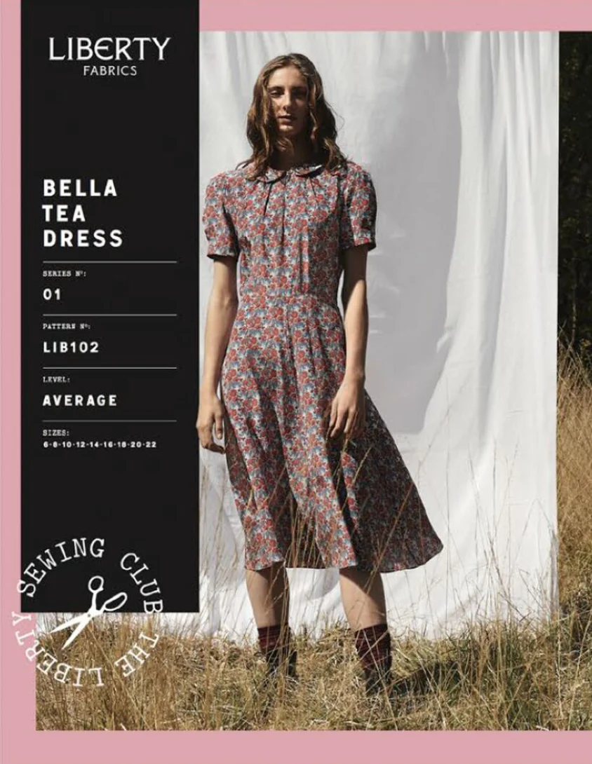 Liberty Sewing Patterns Bella Tea Dress - Image 7