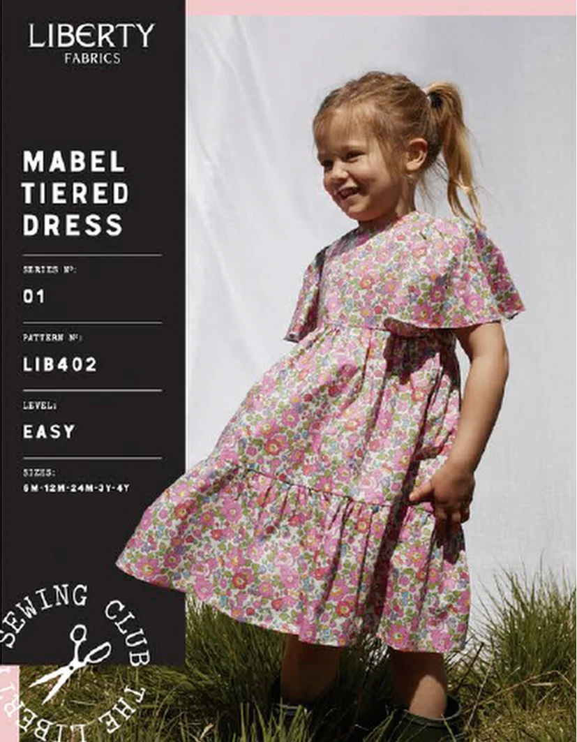 Liberty Sewing Patterns Mabel Tiered Dress - Image 4