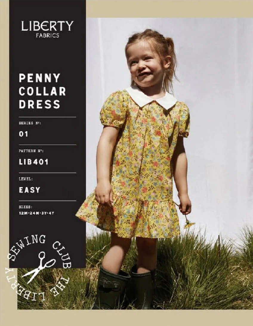 Liberty Sewing Patterns Penny Collar Dress - Image 4