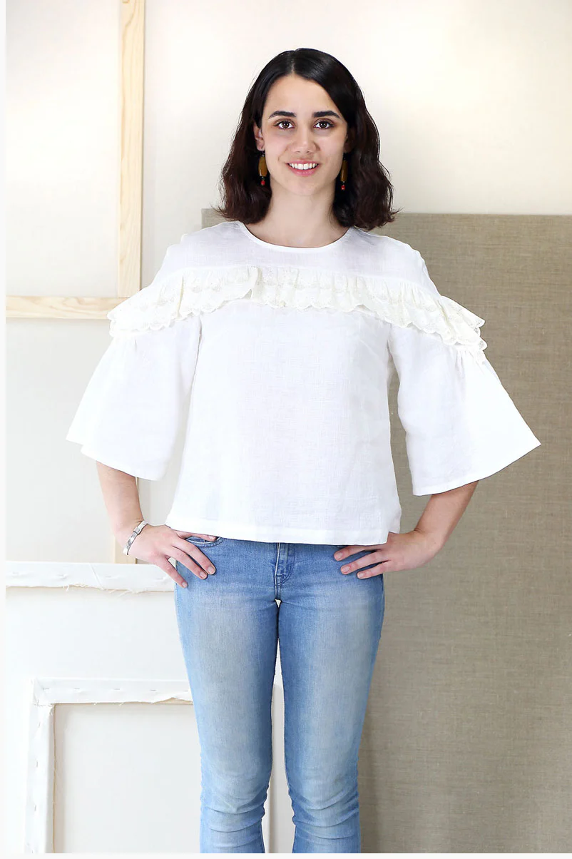 Liesl + Co Afternoon Tea Blouse - Image 5