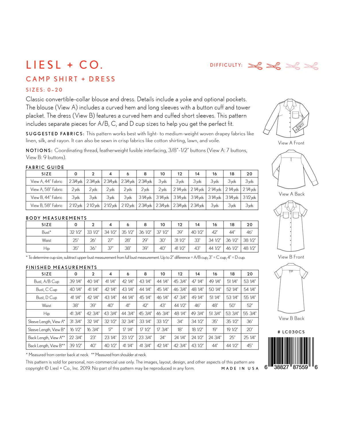 Liesl + Co Camp Shirt and Dress - Image 13
