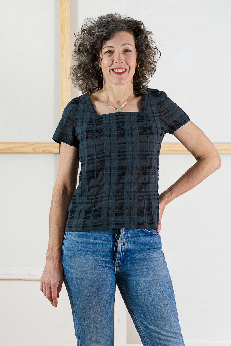 Liesl + Co Laureles Square-neck Top and Dress - Printed copy shop (+£7.00)