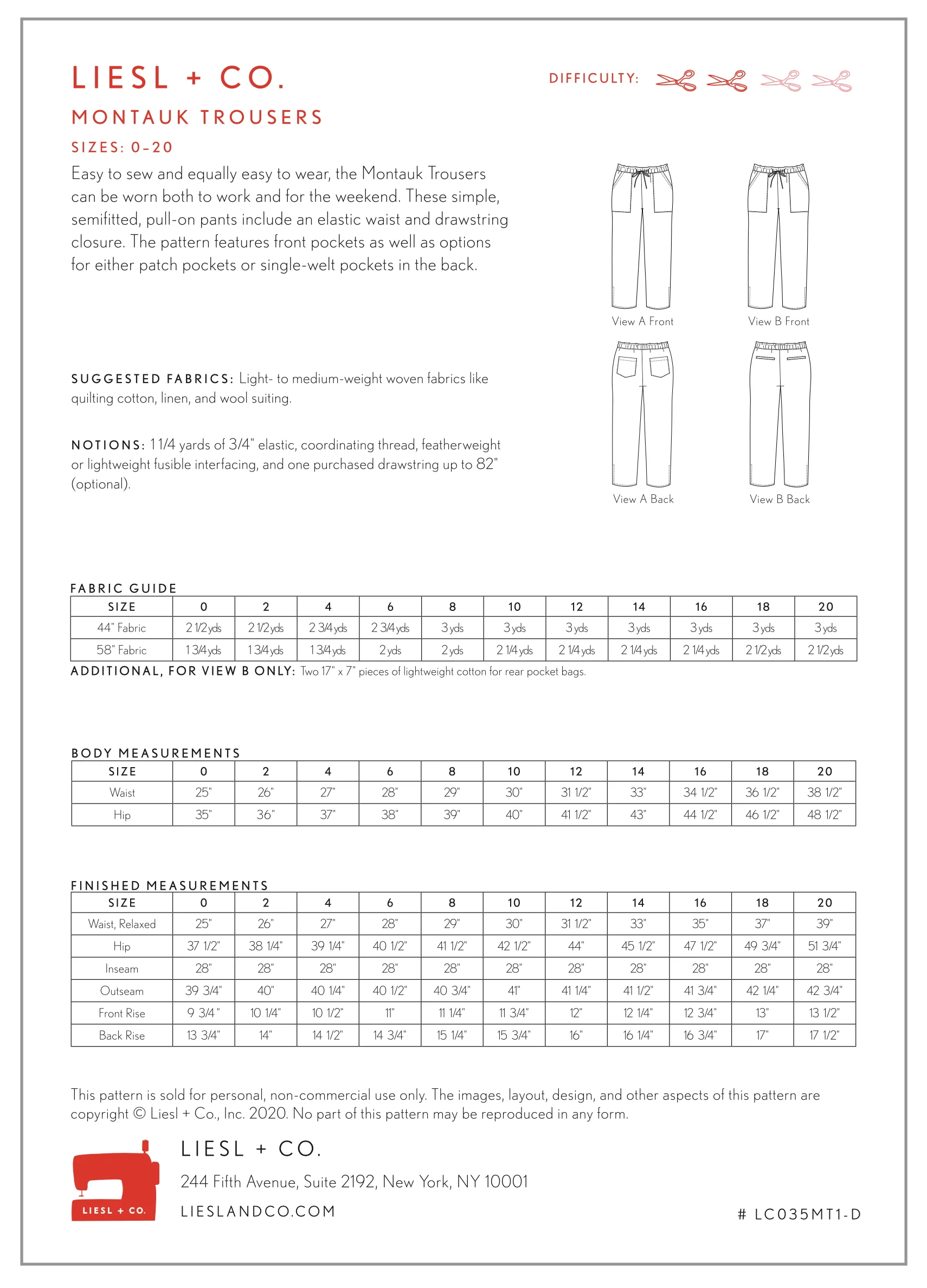 Liesl + Co Montauk Trousers - Image 10