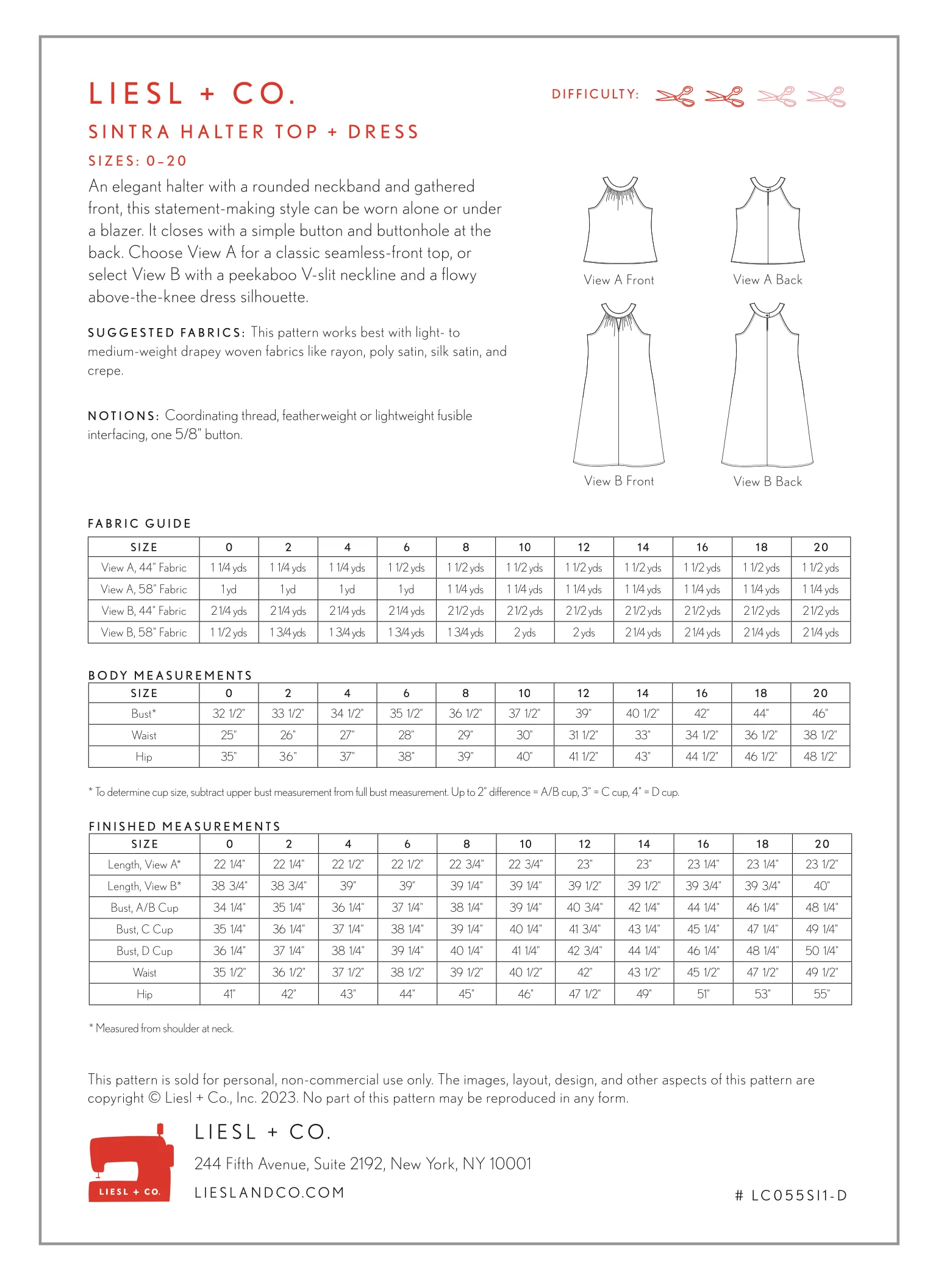 Liesl + Co Sintra Halter Top and Dress - Image 10