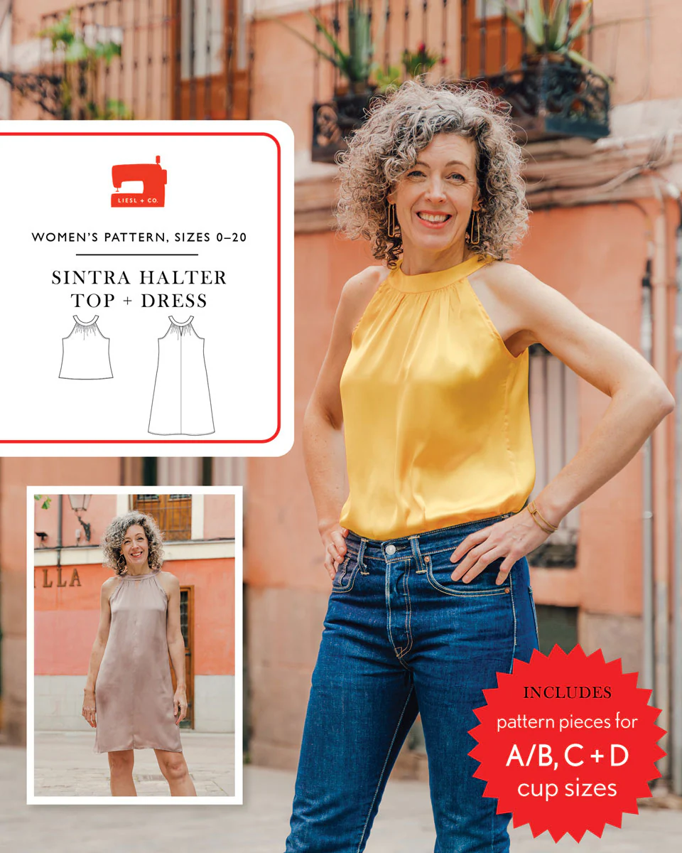 Liesl + Co Sintra Halter Top and Dress - Image 9