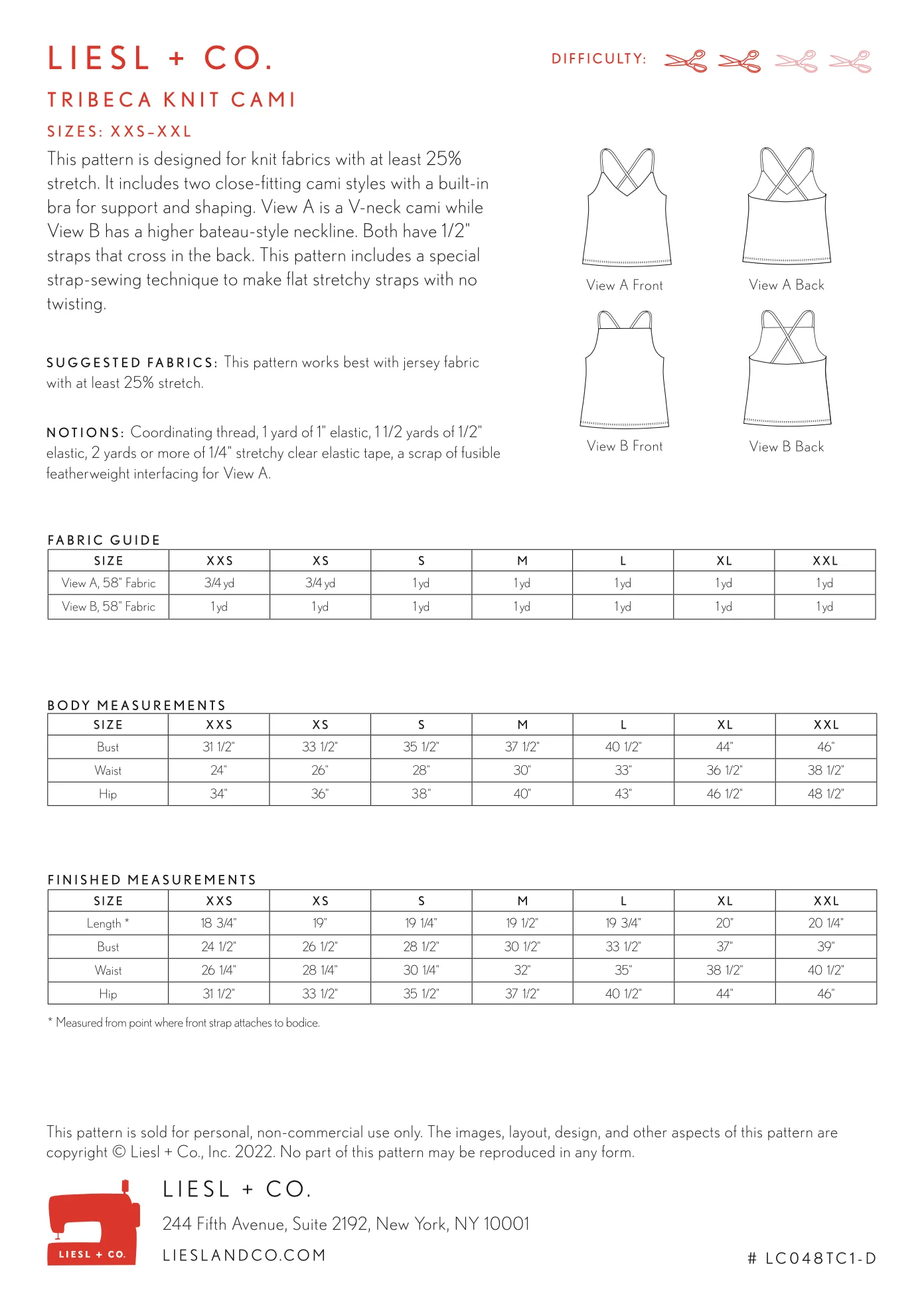Liesl + Co Tribeca Knit Cami - Image 13