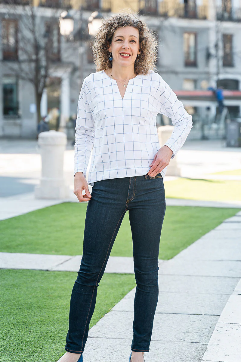Liesl + Co Verdun Woven T-shirt - Image 5