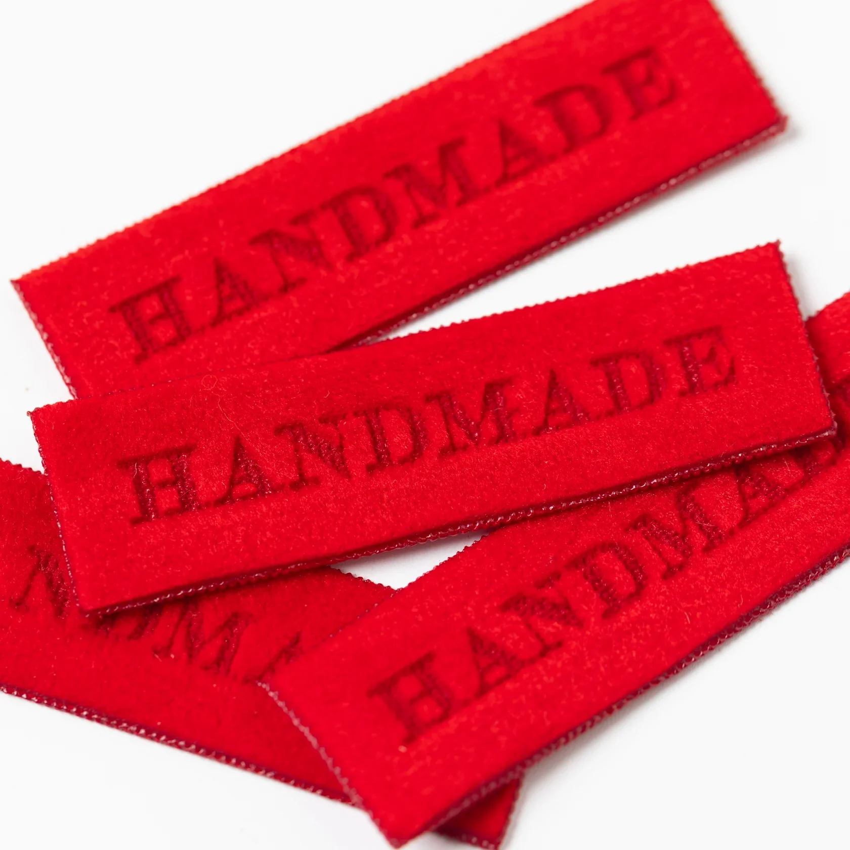 Little Rosy Cheeks 'Handmade Velvet (Red)' Labels - Image 5