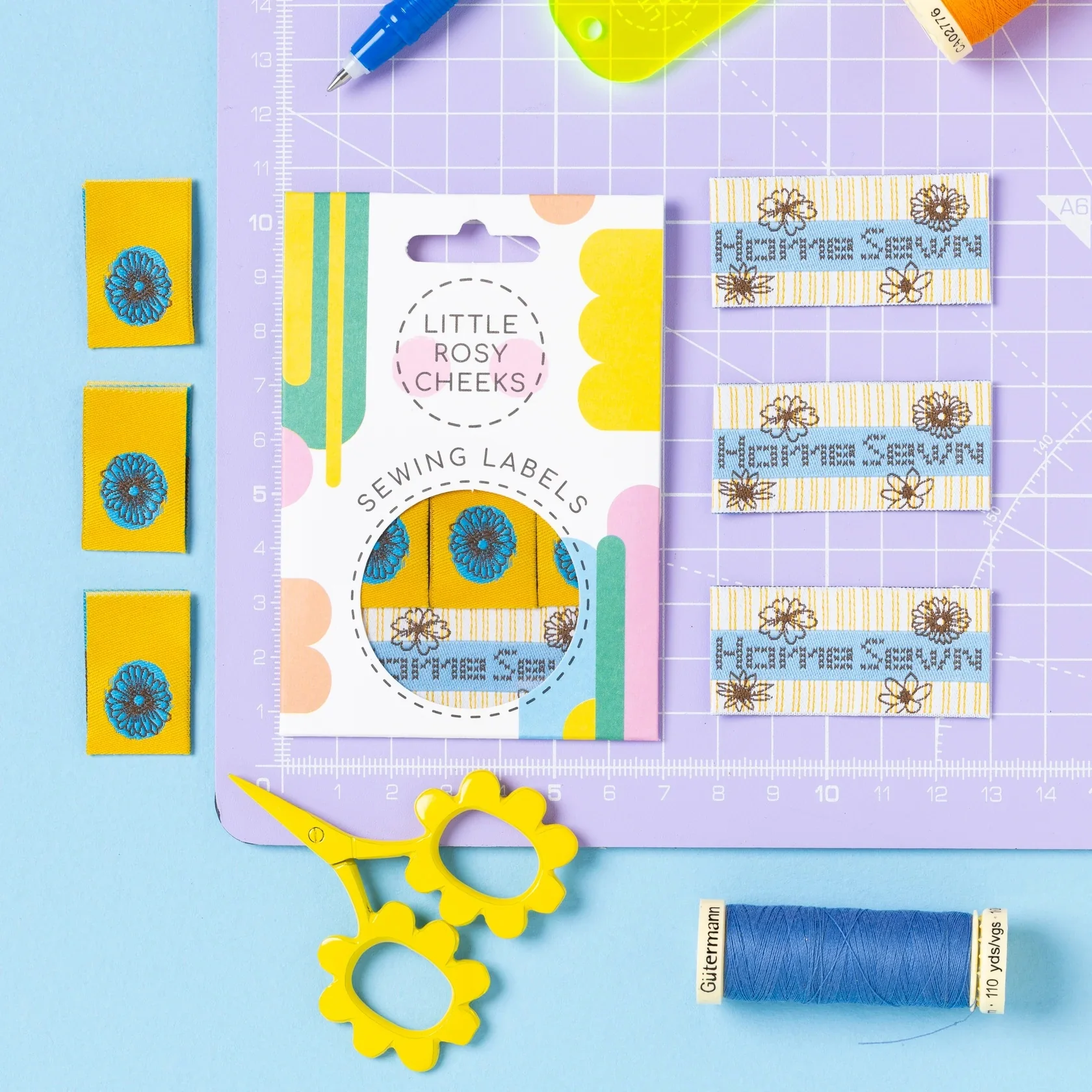 Little Rosy Cheeks 'Home Sewn' Labels - Image 3