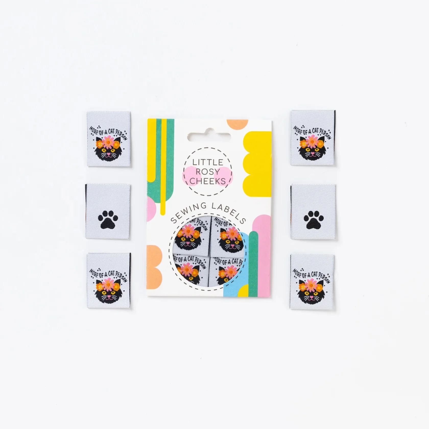Little Rosy Cheeks 'More of a Cat Person' Labels - Image 6
