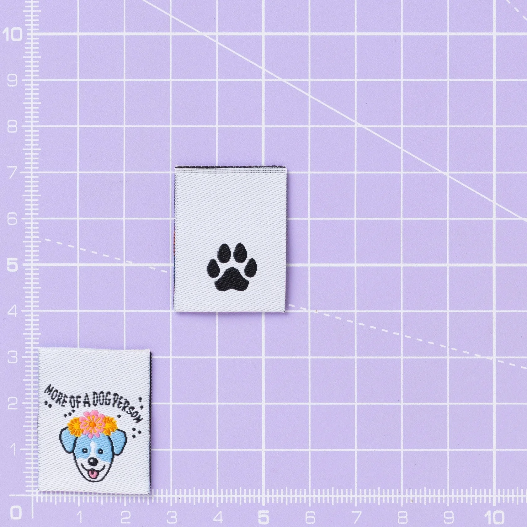 Little Rosy Cheeks 'More of a Dog Person' Labels - Image 4