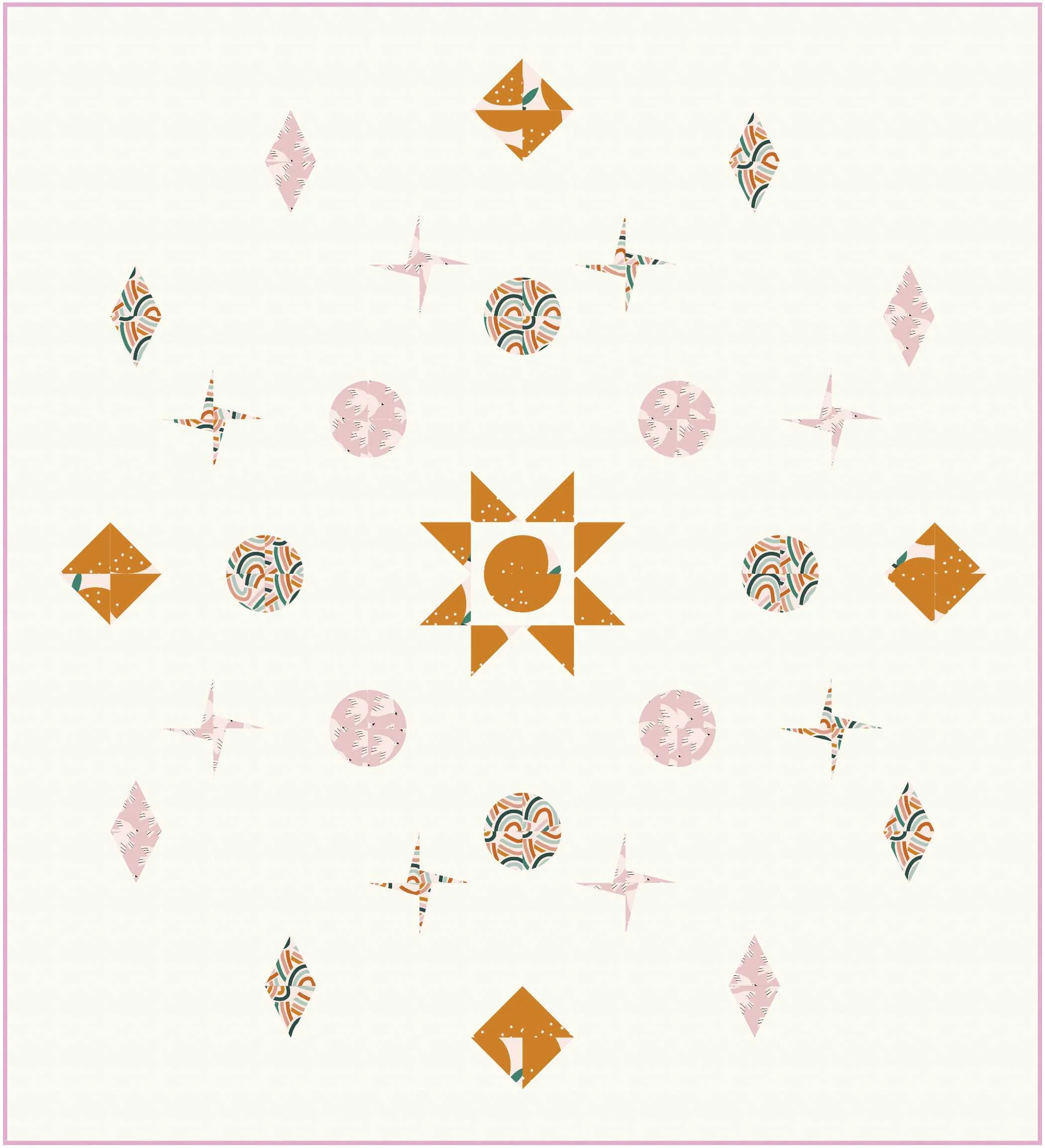 Lou Orth Designs Celestial Quilt PDF - Image 6