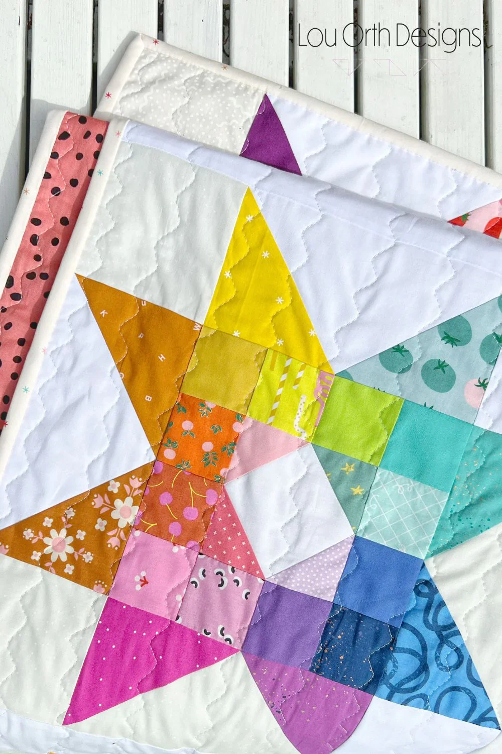 Lou Orth Designs Gemburst Quilt PDF - Image 4