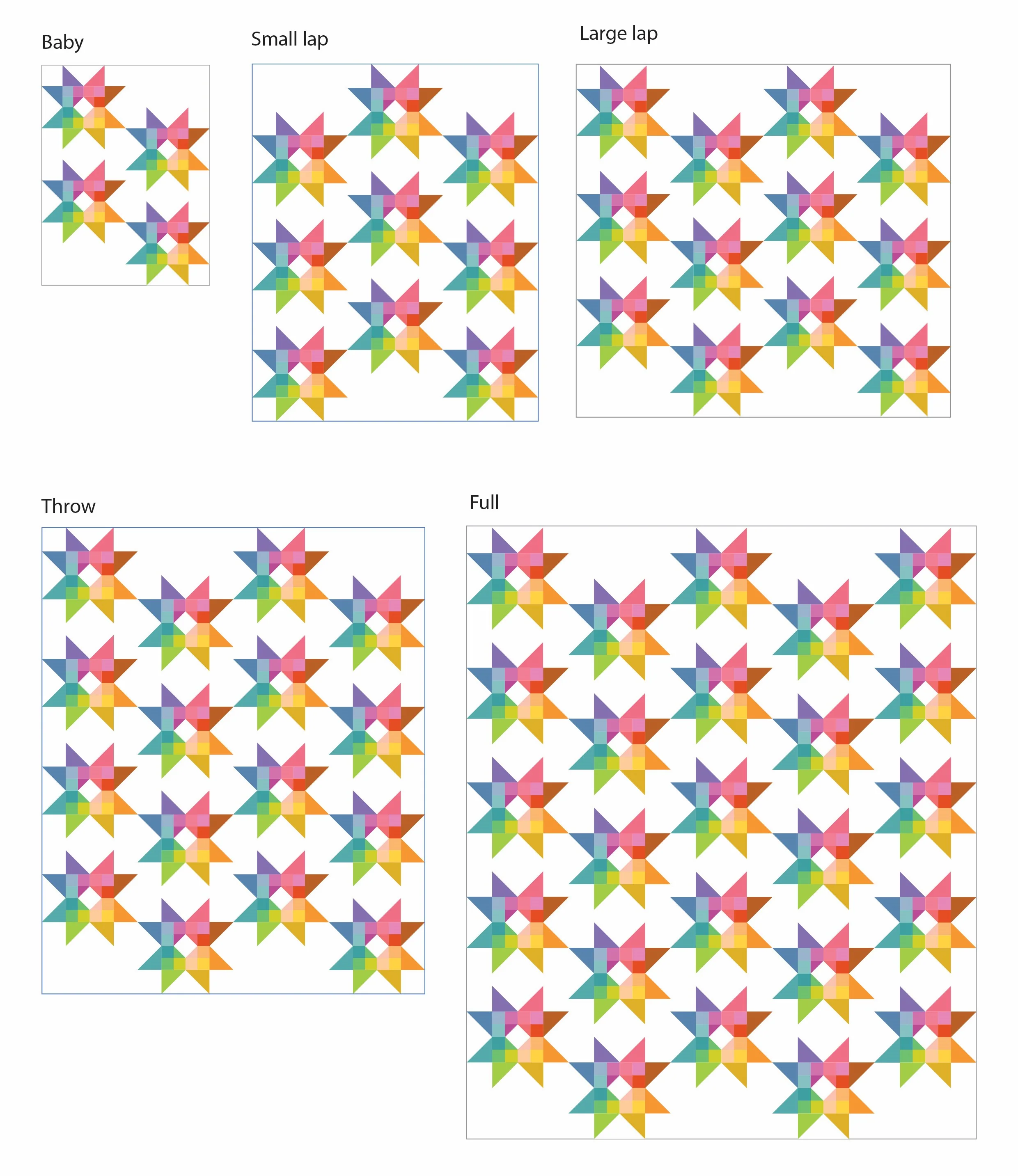Lou Orth Designs Gemburst Quilt PDF - Image 5