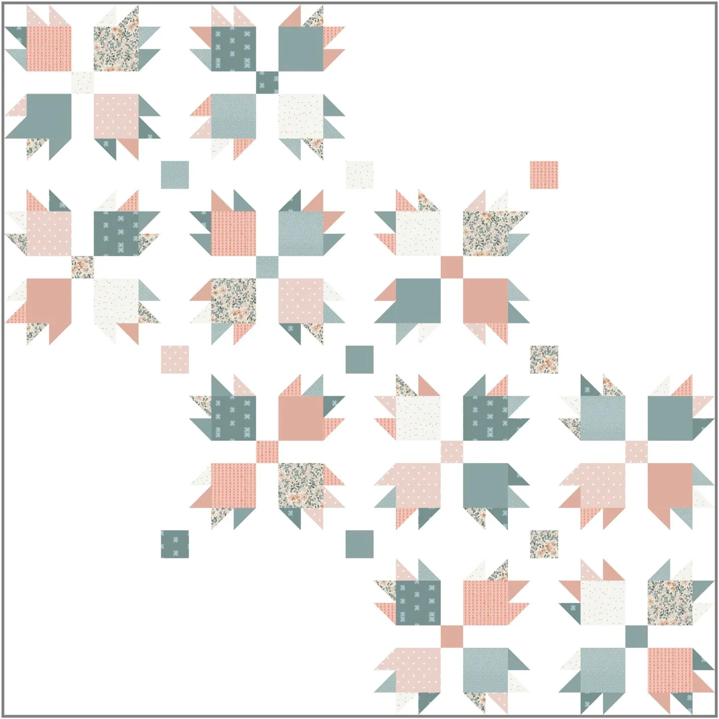 Lou Orth Designs Paw Tracks Quilt PDF - Image 5