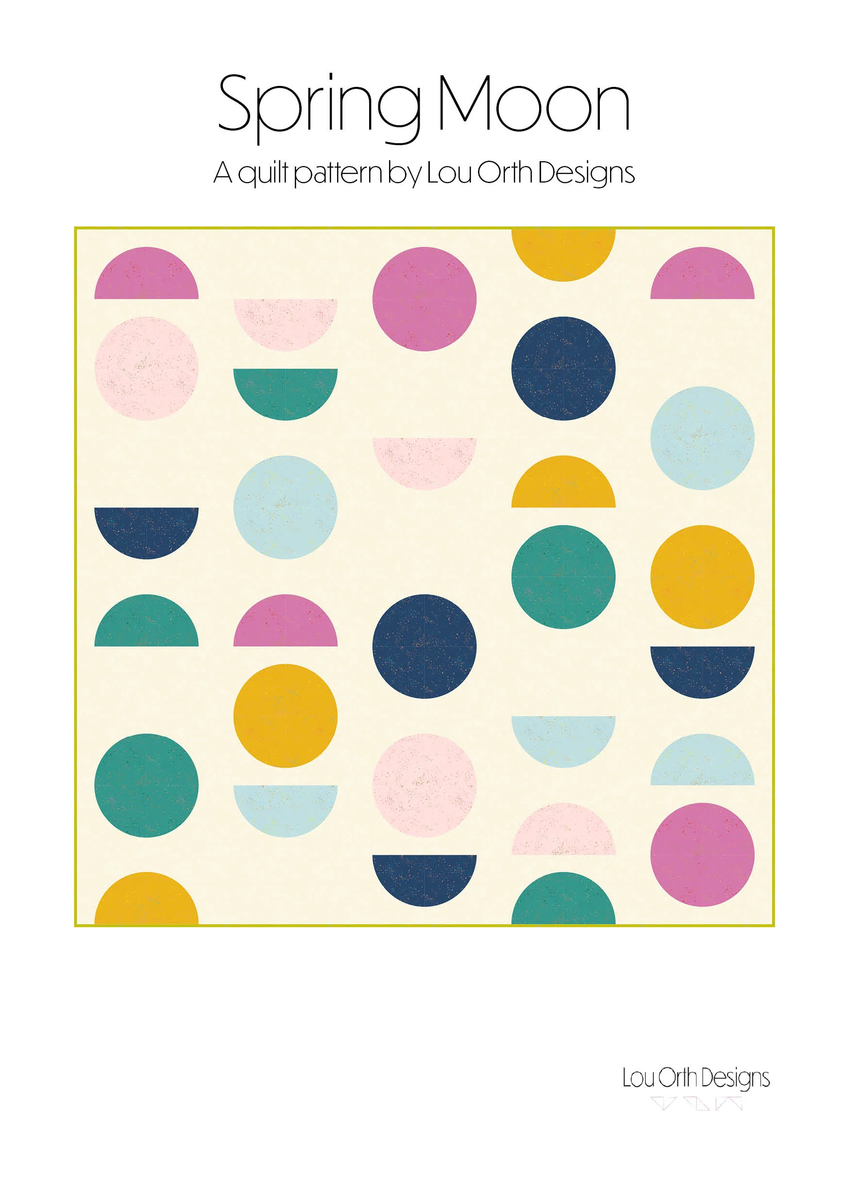 Lou Orth Designs Spring Moon Quilt PDF - Image 7