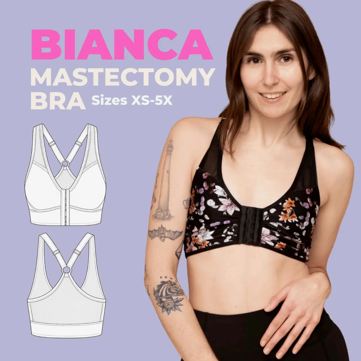 Madalynne Bianca Mastectomy Bra - Image 9
