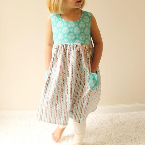 Made by Rae Baby/Child Geranium Dress - Image 10
