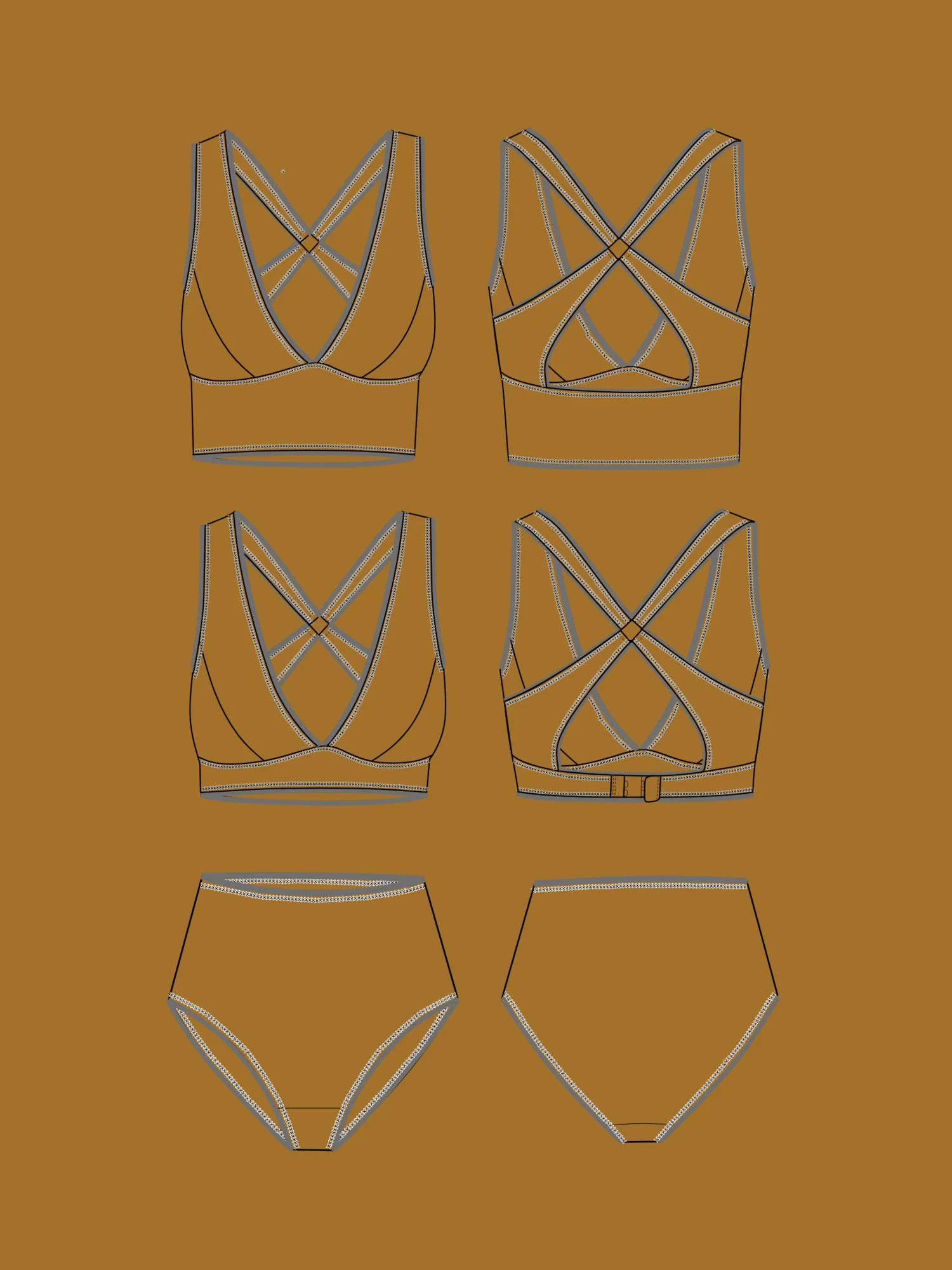 Made My Wardrobe Josie Bra and Pants - Image 14