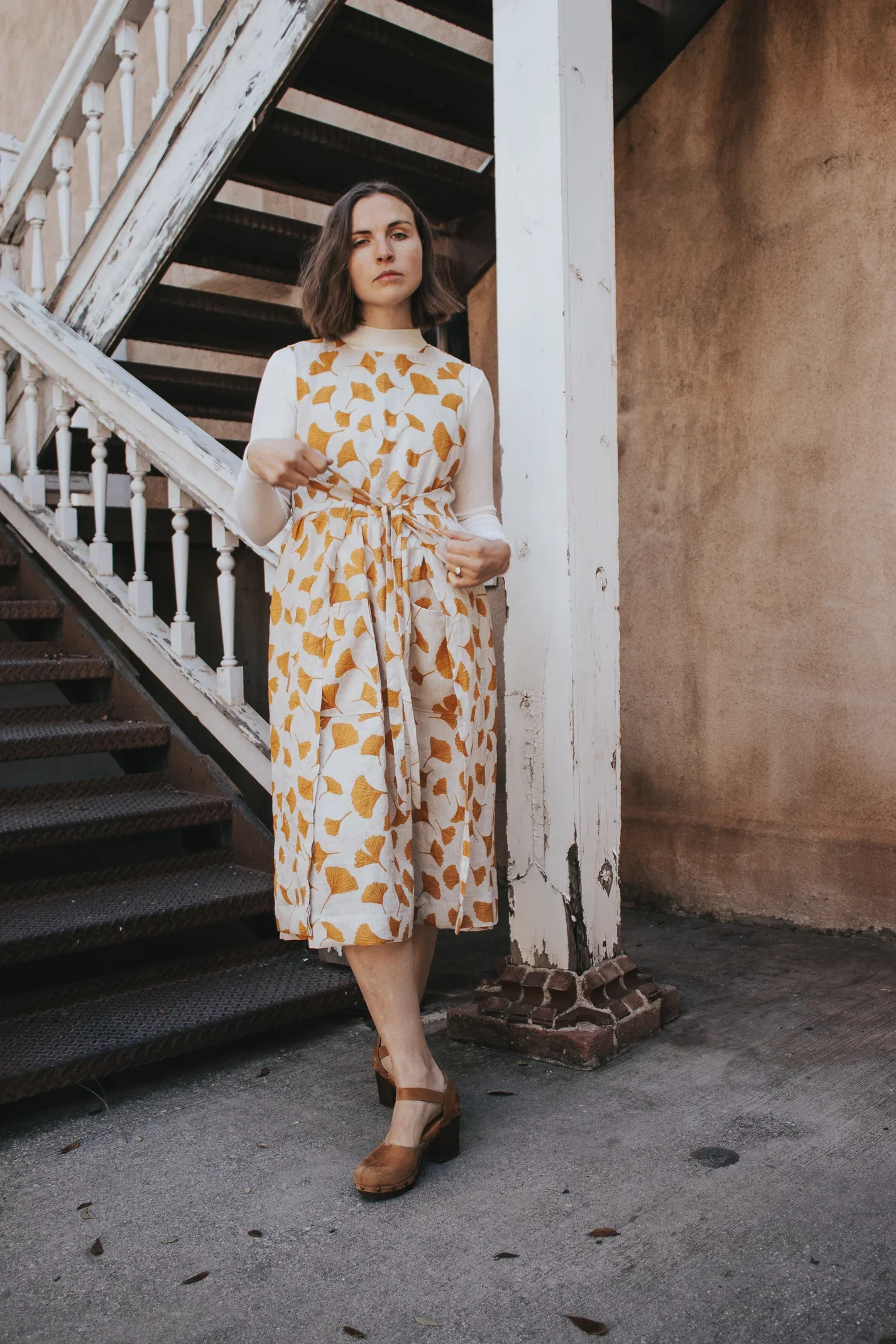 Madswick Ginkgo Pinafore - Image 12