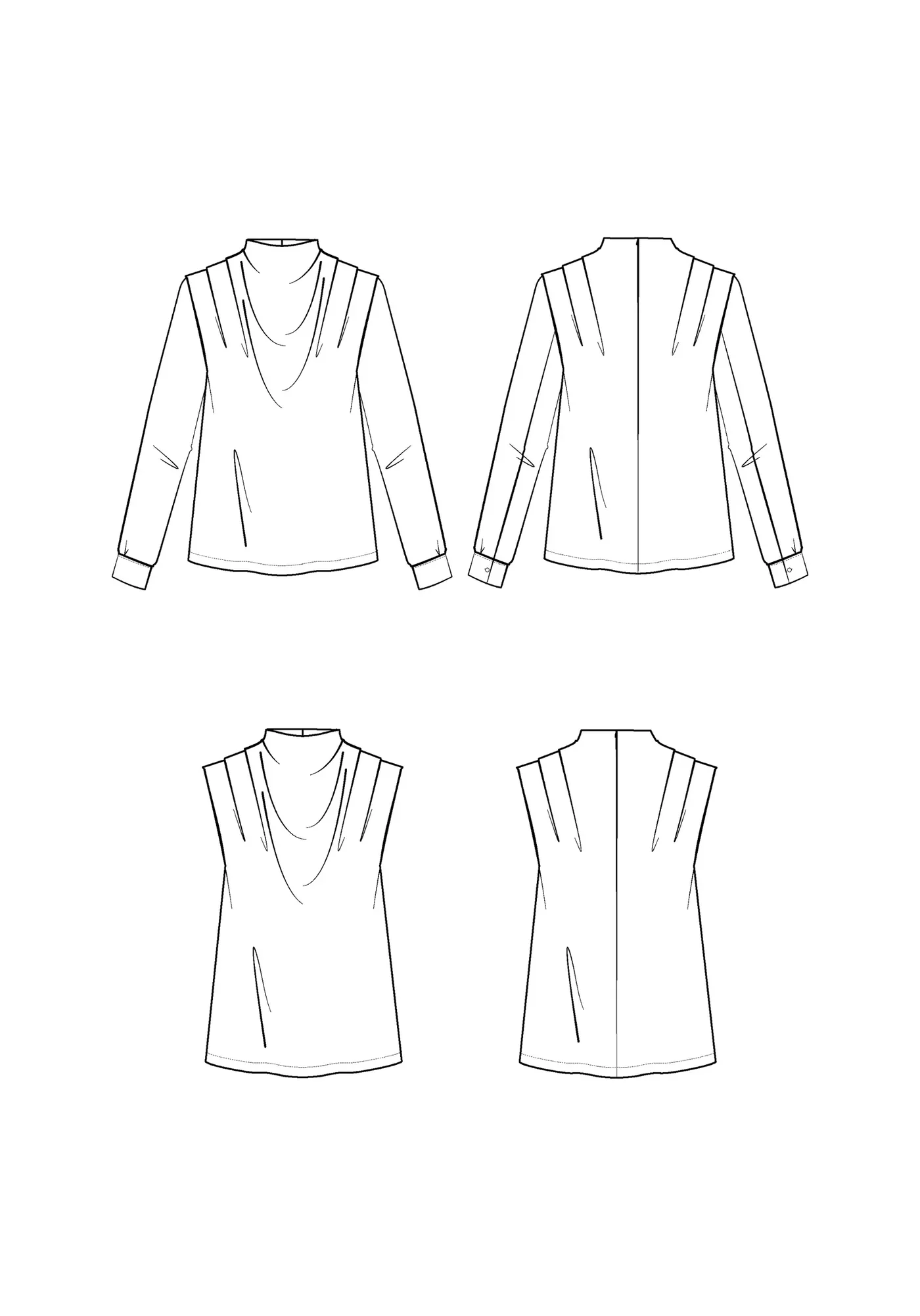 Maison Fauve Tempête Blouse - Image 32