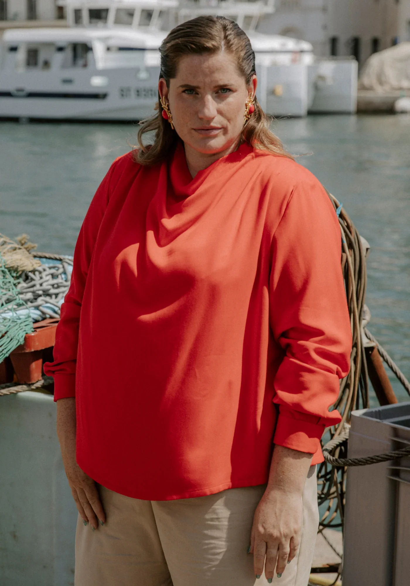 Maison Fauve Tempête Blouse - Image 8
