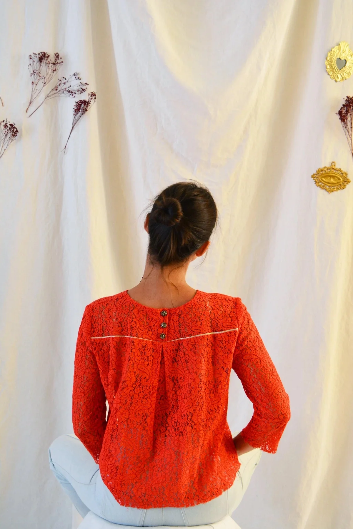 Maison Fauve Violette Blouse - Image 3
