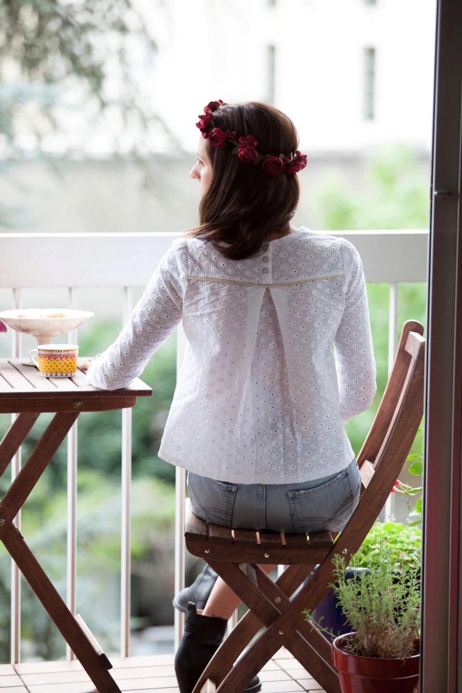 Maison Fauve Violette Blouse - Image 6