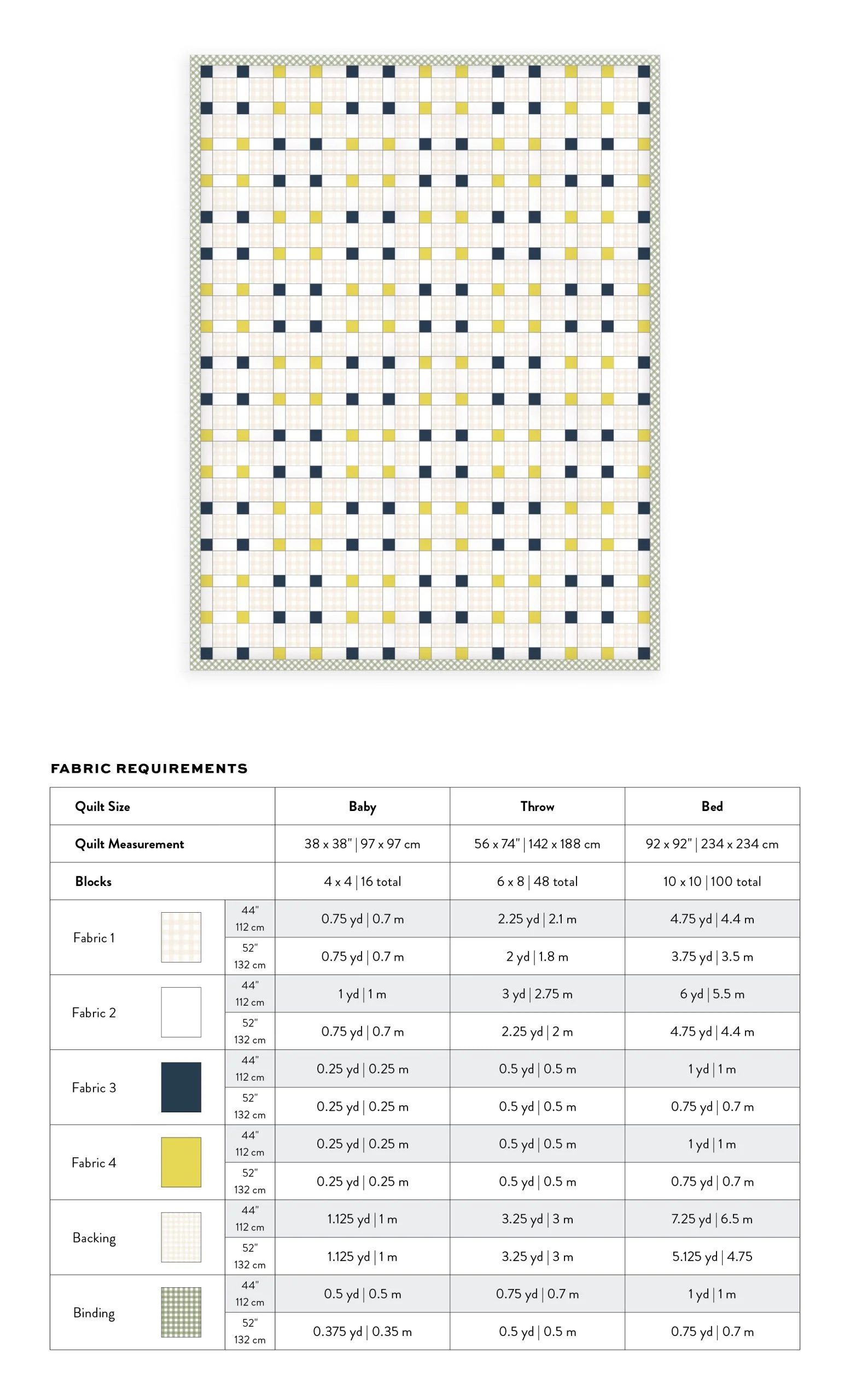 Matchy Matchy Picnic Square Quilt PDF - Image 12