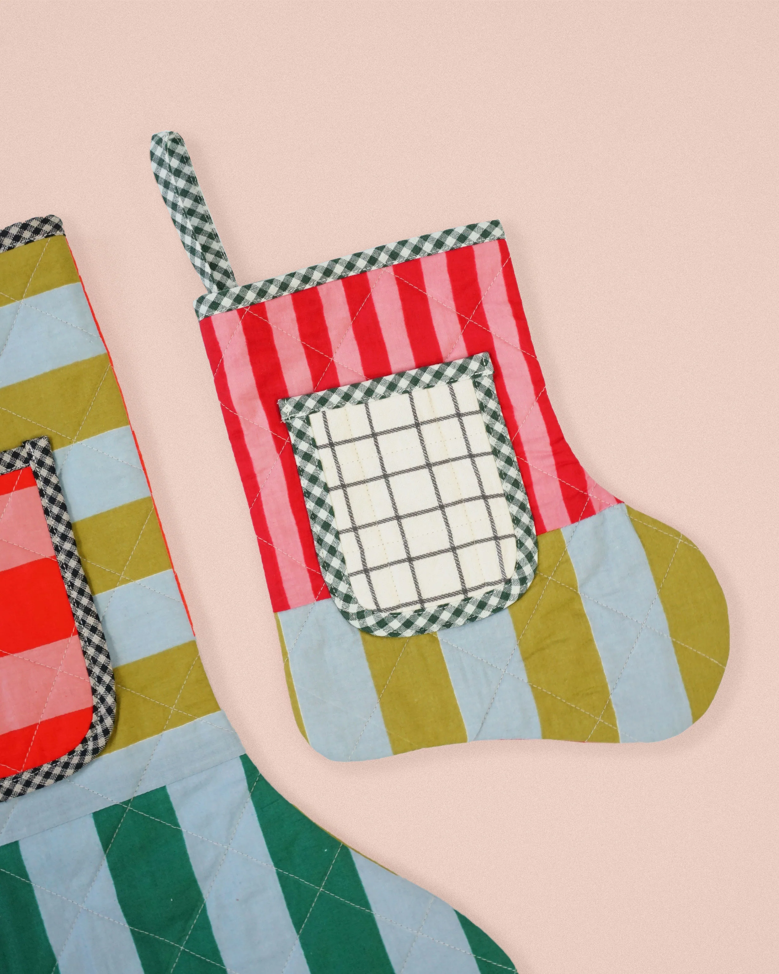 Matchy Matchy Quilted Pocket Stocking PDF - Image 6