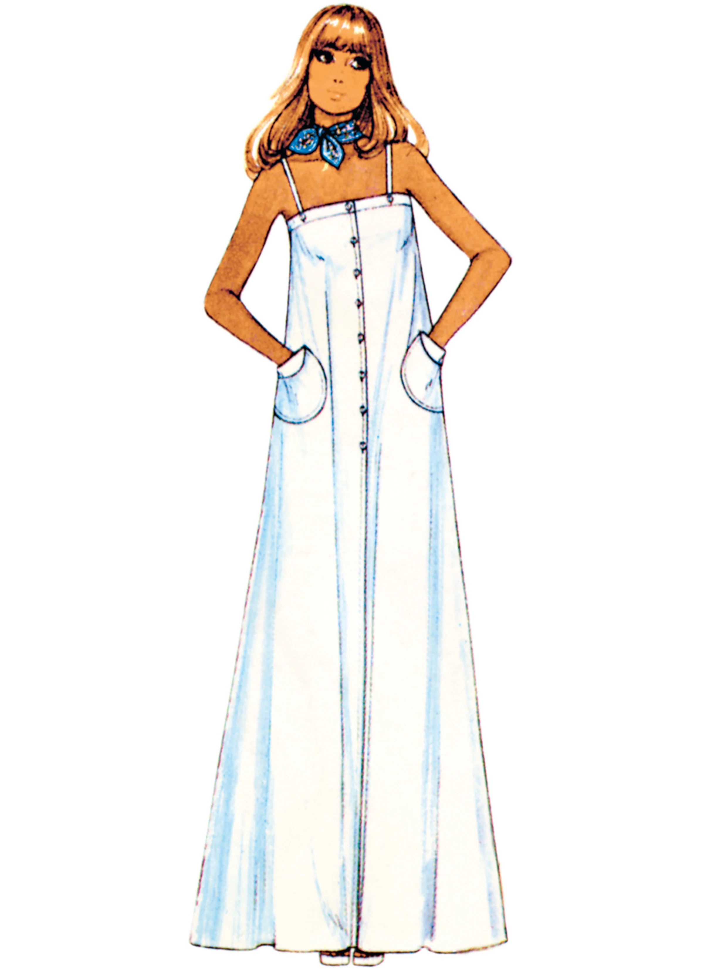 McCalls Vintage Dress & Top M8499 - Image 5