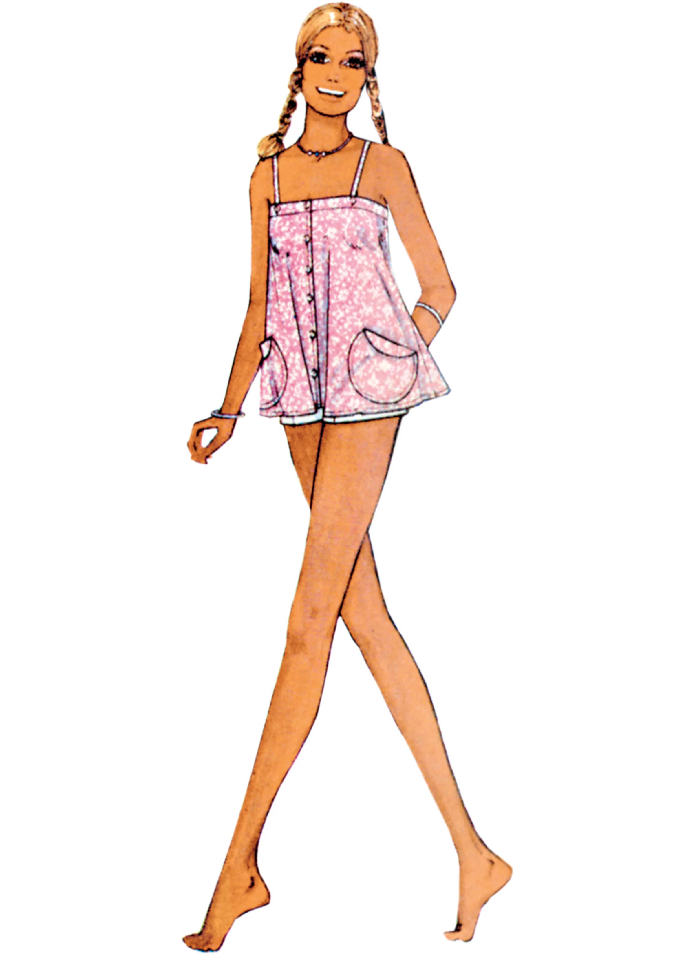 McCalls Vintage Dress & Top M8499 - Image 6