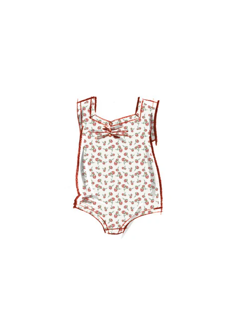 McCalls Baby/Child Bodysuit & Trousers M8394 - Image 3