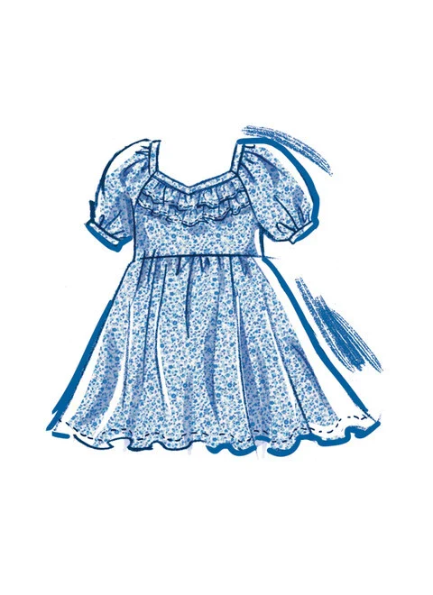 McCalls Baby/Child Dresses M8372 - Image 4