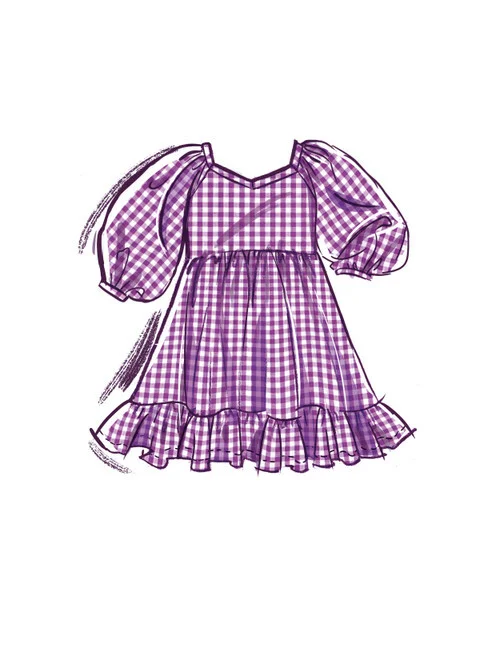 McCalls Baby/Child Dresses M8372 - Image 5