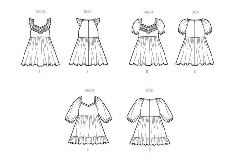McCalls Baby/Child Dresses M8372 - Image 7