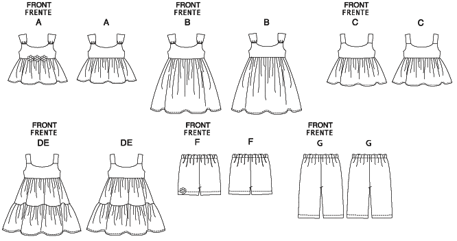 McCalls Baby/Child Outfit M6017 - Image 4