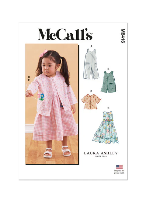 McCalls Baby/Child Outfit M8416 - Image 2