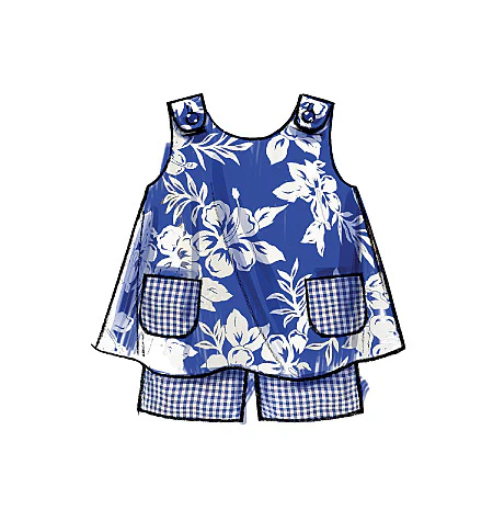 McCalls Baby/Child Outfits M5416 - Image 2
