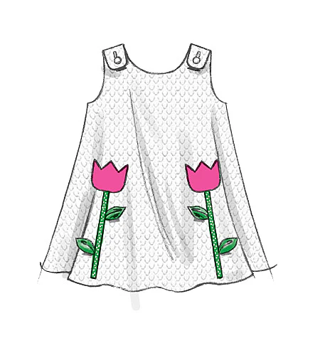 McCalls Baby/Child Outfits M5416 - Image 6