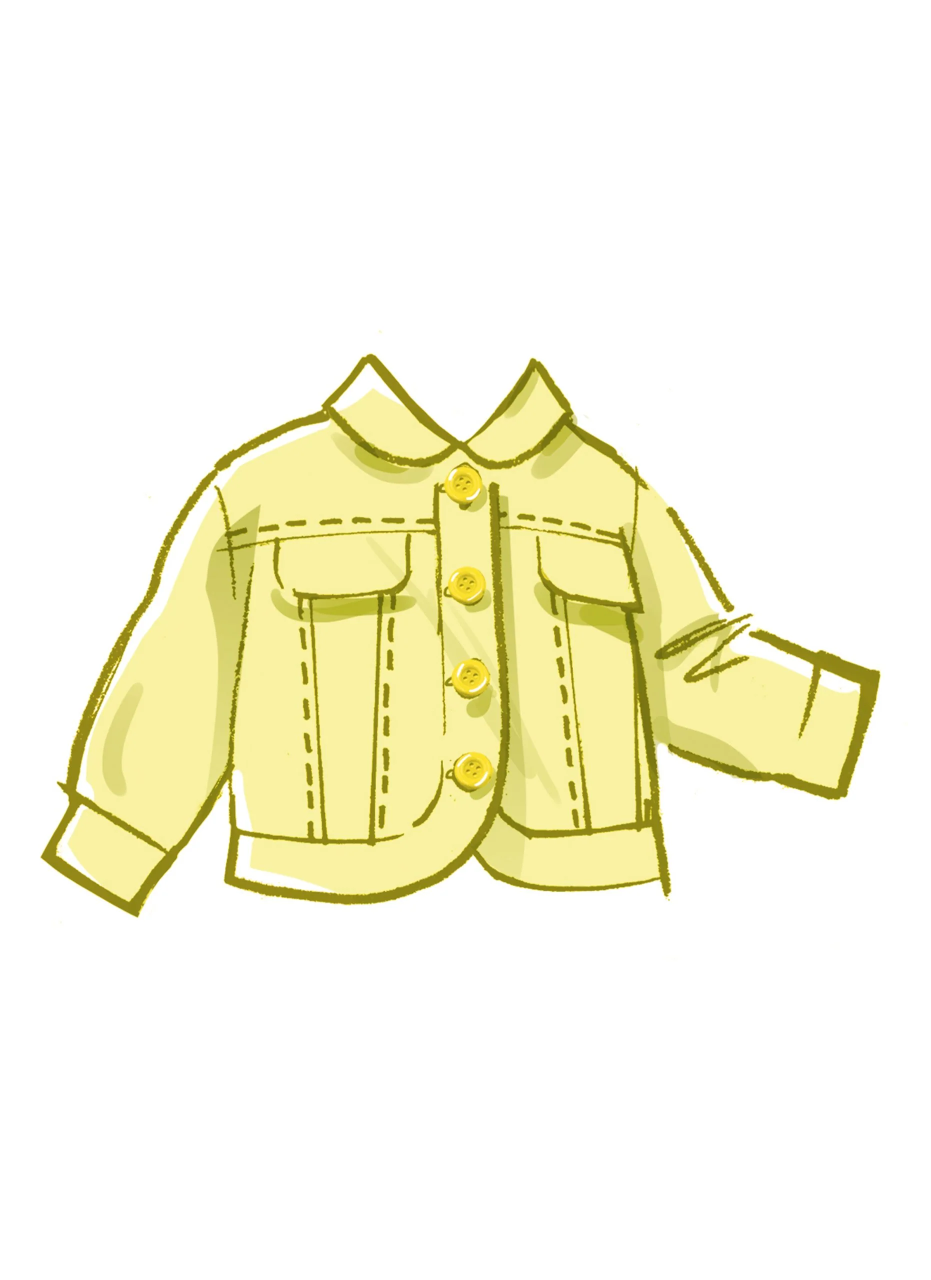 McCalls Baby Waistcoat, Jacket & Overalls M8487 - Image 7