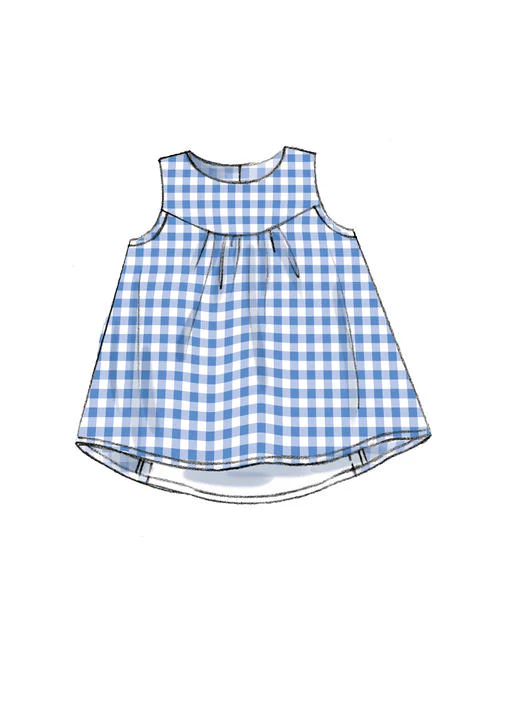 McCalls Baby's Dress, Panty's, Leggings M7342 - Image 5