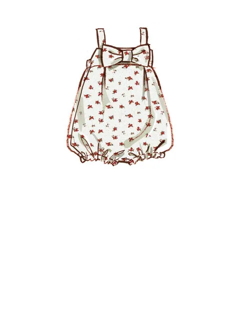 McCalls Baby's Rompers M8315 - Image 4
