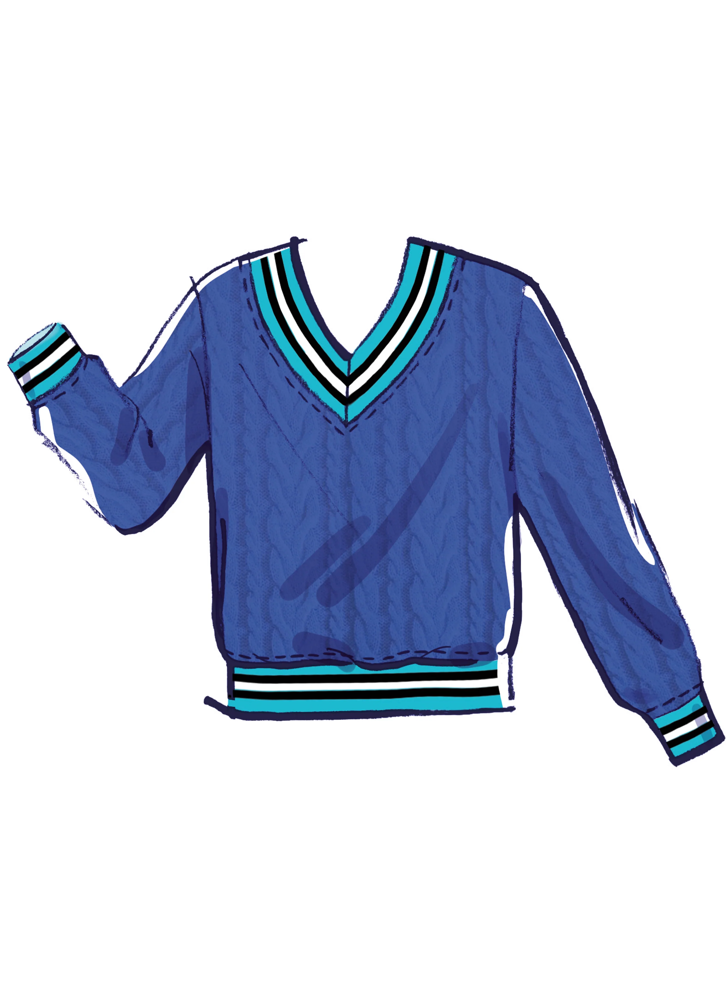 McCalls Boy/Teen Vest, Top & Shirt M8537 - Image 8