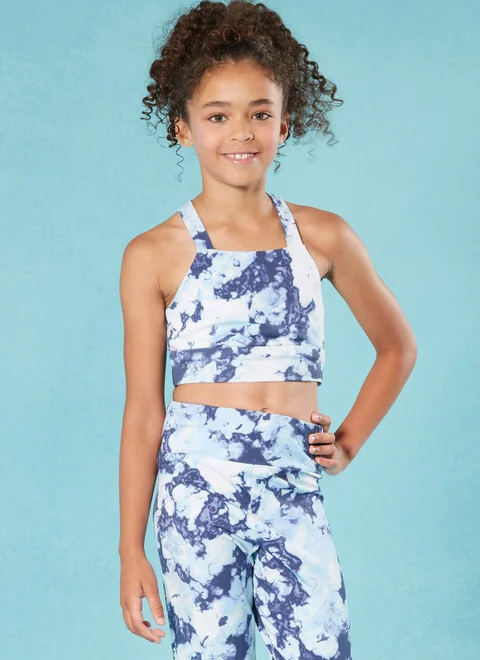 McCalls Child Jacket, Top and Leggings M8374 - Image 4